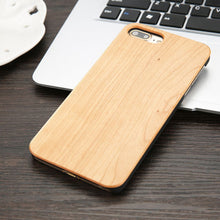 Real Wood Case For iphone 7 6 6S Plus 5 5S SE Cover High Quality Durable Natural Rosewood Bamboo Walnut Wooden Hard Phone Cases