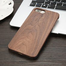 Real Wood Case For iphone 7 6 6S Plus 5 5S SE Cover High Quality Durable Natural Rosewood Bamboo Walnut Wooden Hard Phone Cases