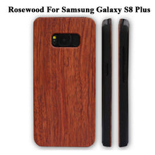 Genuine Wood Hard Protector Cover For Samsung Galaxy S8 S6 edge Plus Case Real Rosewood Bamboo Cherry Wooden Phone Cases